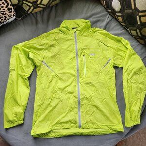 Outdoor Research Boost Windbreaker Jacket Men M Yellow Lightweight Hiking